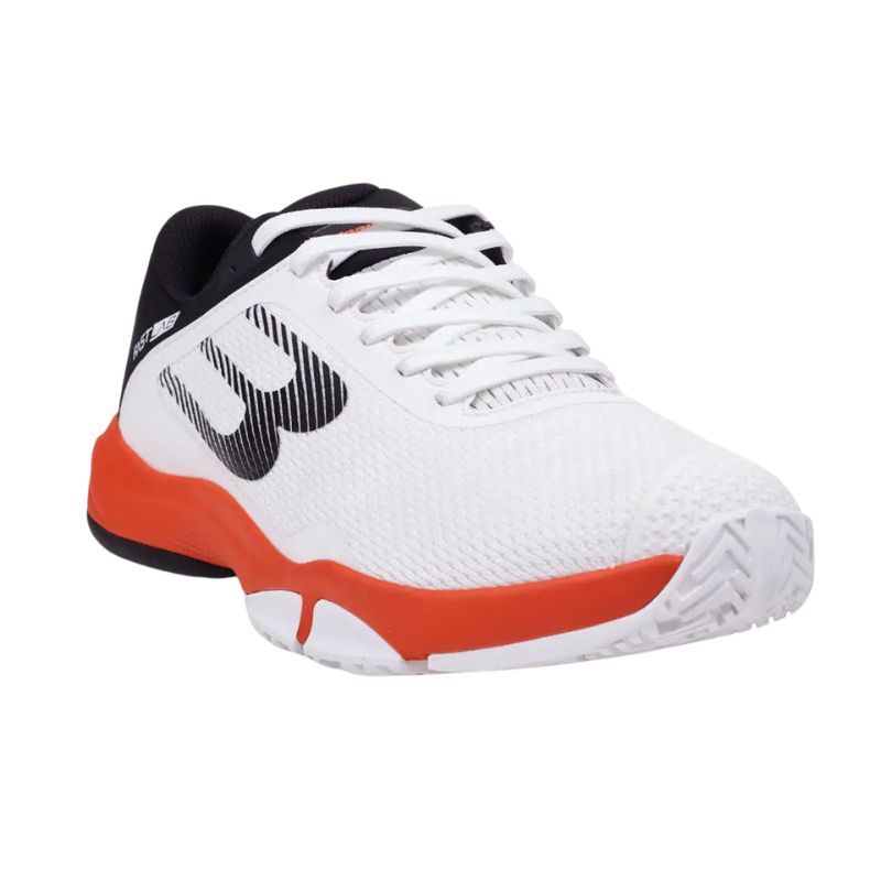 CHAUSSURES DE PADEL BULLPADEL HYBRID FLY 25I blanc/orange