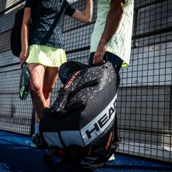 SAC DE PADEL HEAD TEAM PADEL BAG L noir/gris