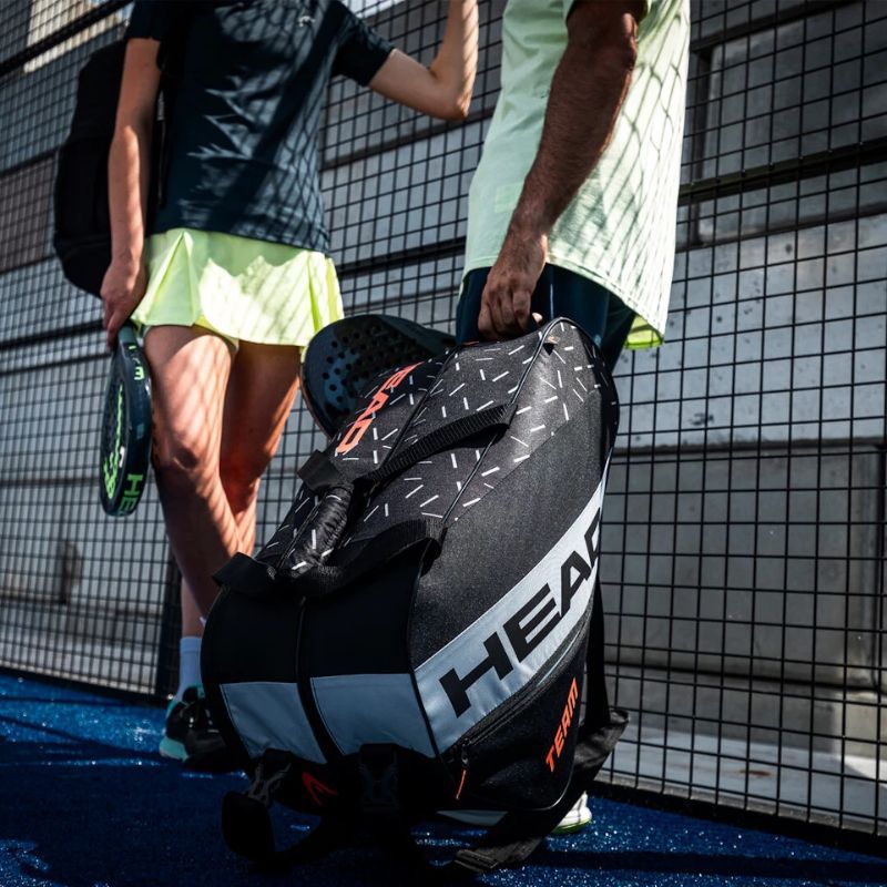 SAC DE PADEL HEAD TEAM PADEL BAG L noir/gris