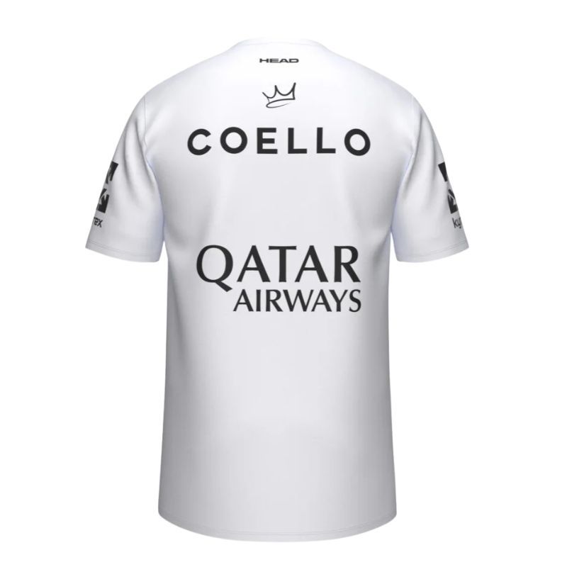 T-SHIRT HEAD ARTURO COELLO 2025 blanc