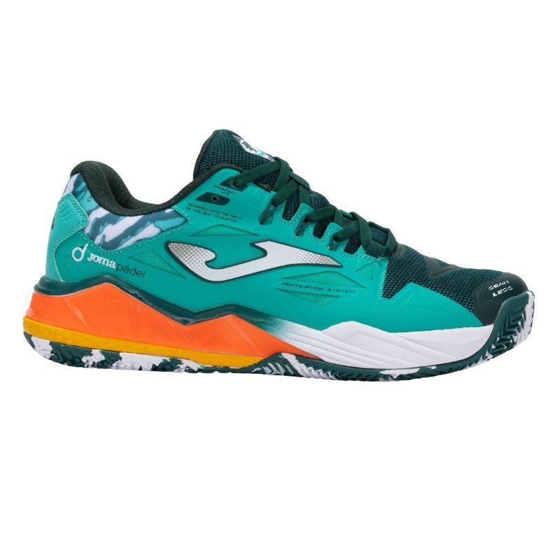CHAUSSURES DE PADEL JOMA SPIN MEN 2515 bleu pétrole