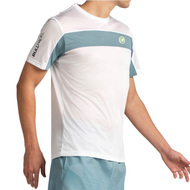 T-SHIRT BULLPADEL LIBIO blanc