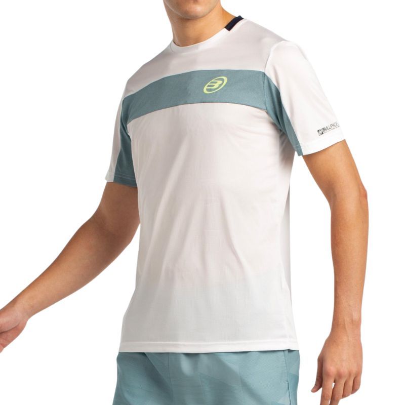 T-SHIRT BULLPADEL LIBIO blanc