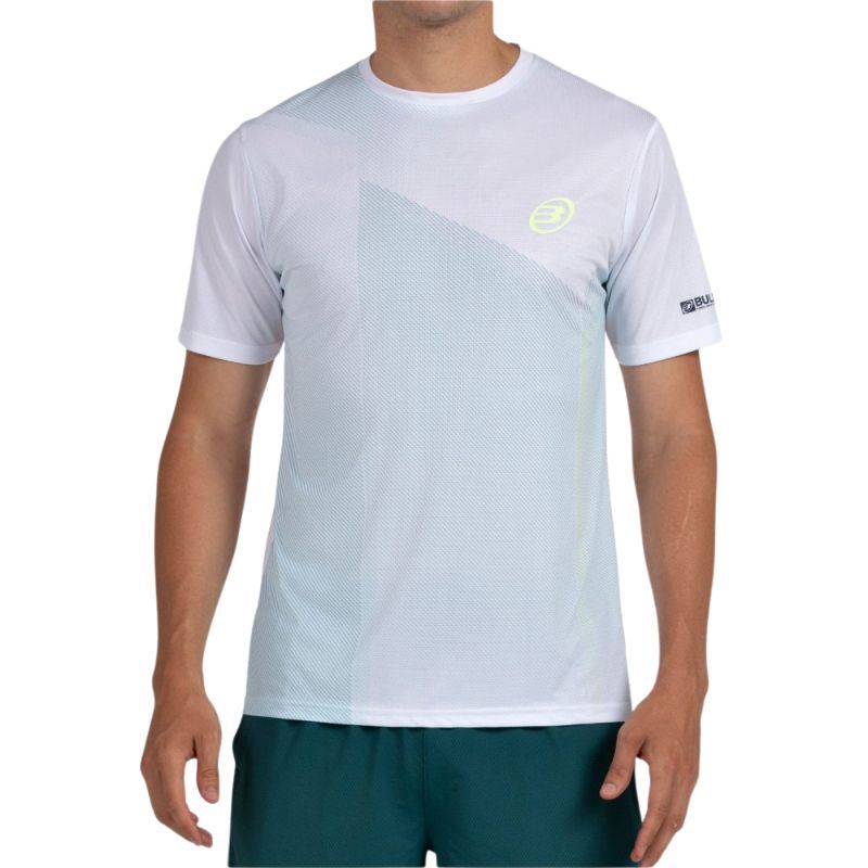 T-SHIRT BULLPADEL LAGAR blanc