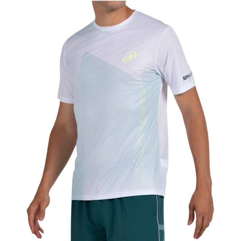 T-SHIRT BULLPADEL LAGAR blanc
