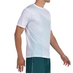 T-SHIRT BULLPADEL LAGAR blanc