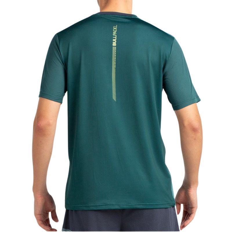 T-SHIRT BULLPADEL LAGAR VERT