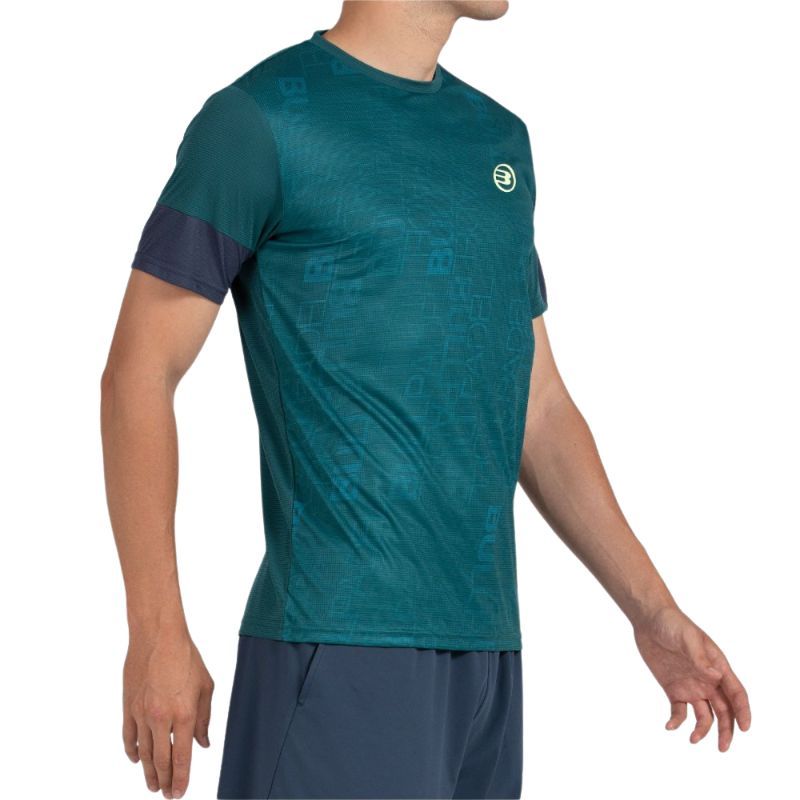 T-SHIRT BULLPADEL LEIDO vert