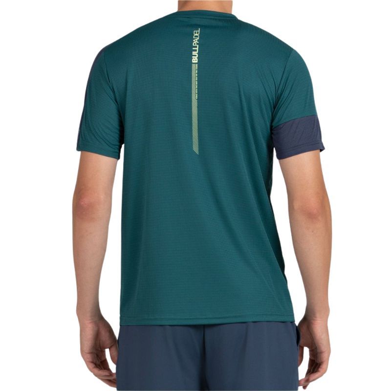 T-SHIRT BULLPADEL LEIDO vert