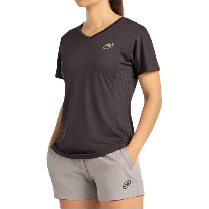 T-SHIRT BULLPADEL ECHES noir Azabache