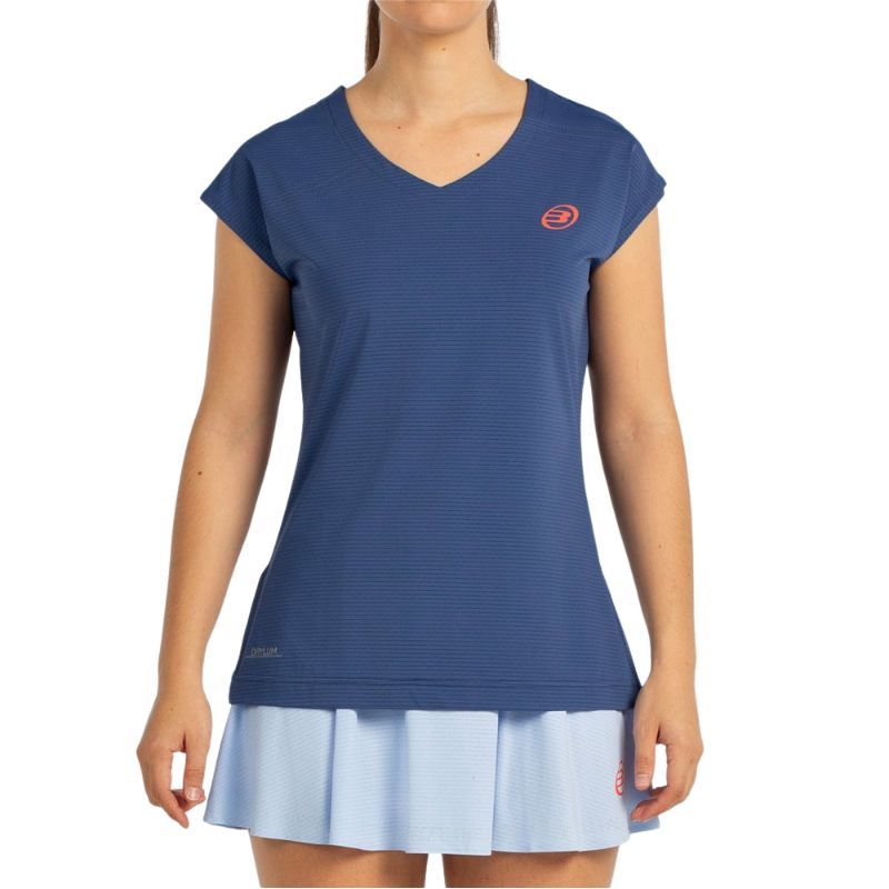 T-SHIRT BULLPADEL COVELO bleu ombre