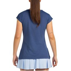 T-SHIRT BULLPADEL COVELO bleu ombre