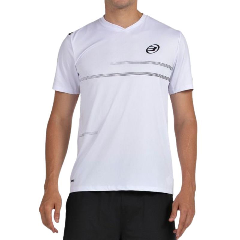 T-SHIRT BULLPADEL MONTUNO blanc