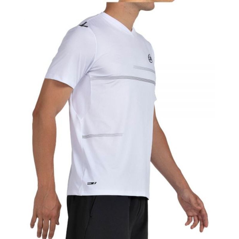 T-SHIRT BULLPADEL MONTUNO blanc
