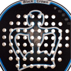 RAQUETTE DE PADEL BLACK CROWN PITON 12 SILVER 2024