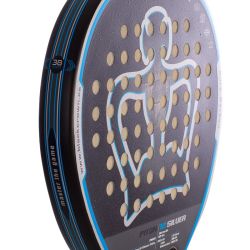 RAQUETTE DE PADEL BLACK CROWN PITON 12 SILVER 2024