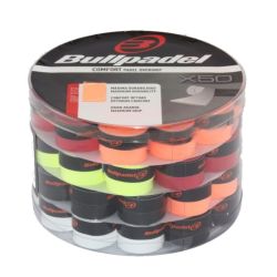 BOITE DE 50 SURGRIPS BULLPADEL COMFORT GB1604 multicolores